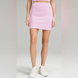 lululemon SCUBA HR MINI SKIRT VITA PINK SZ L NWT
